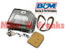 B&M Carter d'huile de transmission chrome GM TH350 1968-1979