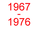 1967-1976