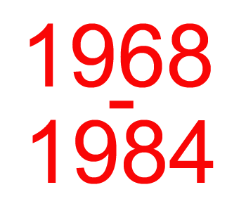 1968-1984