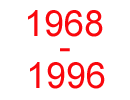 1968-1996