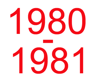 1980-1981