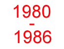 1980-1986