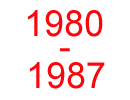 1980-1987