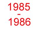 1985-1986