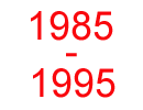 1985-1995