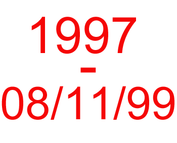 1997-08/11/99