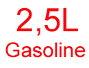 2,5L Benzin