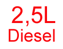 2,5L Diesel