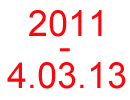 2011-04. März 2013
