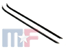 Belt Weatherstrips Camaro/Firebird 70-81 outer Flat Chrome Bead
