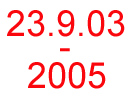 23. September 2003-2005