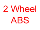 2-wheel ABS (rear)