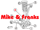 Bras de suspension en bas (# 3) Charger/Magnum/300C.. RWD 05-10*