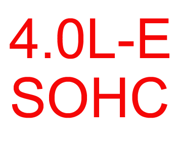 SOHC código del motor E