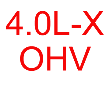 OHV código del motor X