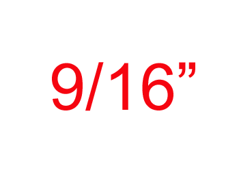 9/16"