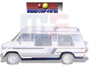 Running Boards GM G-Serie Van 125" WB Klapptüren 78-95