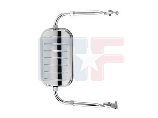 Edelstahl Truck Spiegel Universal Junior West Coast, M&F ...