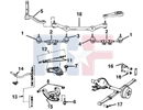Rótula de dirección exterior (# 1) Camaro/Firebird V8 70-74
