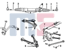 Lenkgetriebemanschette (# 3) diverse GM PKW 93-05