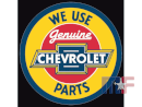 Blechschild Chevrolet Parts 11.75\" rund