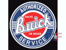 Placa metálica Buick Service 11.75" ronda
