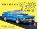 Placa metálica Boss 429 Mustang 16" x 12.5"