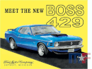 Placa metálica Boss 429 Mustang 16\" x 12.5\"