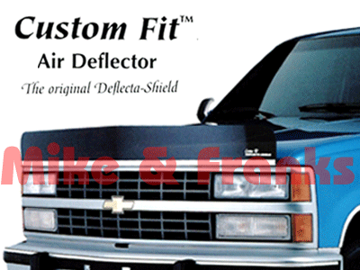 Deflecta Custom Fit Bugshield Rojo/Chrome 85-94 Astro/Safari Van