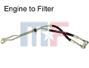 Ölkühlerschlauch S10/Blazer 4WD 4,3L 96-05 (>Filter)