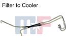 Oil Cooler Line S10/Blazer 4WD 4.3L 96-05 (>Cooler)