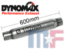 24219 Dynomax Schalldämpfer 3" (76,2mm) 600mm Länge