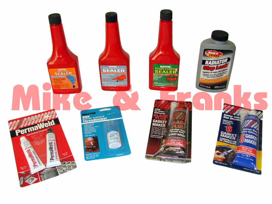 Gasket makers, sealers, adhesive