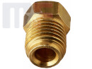 Blind plug 3/8"-24 inverted flare (3/16" Tube)