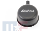 Edelbrock Signature Reniflard ronde avec raccord de tuyau noir