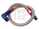 Edelbrock fuel line / hose stainless steel flex 27\" 8127