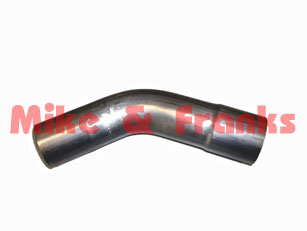 Exhaust elbow 2" (50,8mm) 45° Stainless Steel