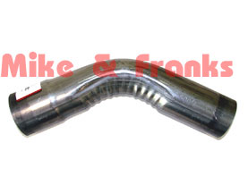 Exhaust elbow 3" (76,2mm) 45°