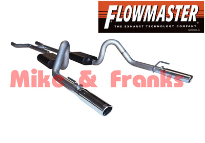 17281 2.5\" Flowmaster Mustang V8 67-70 Extractor