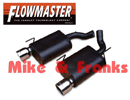 17410 Flowmaster Mustang GT V8 05-09 Silenciadores del extractor