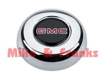 5636 chrome horn button \"GMC\"