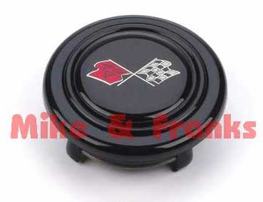 5652 horn button with \"Corvette\" logo