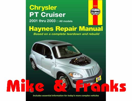 Manuel de réparation 25035 Chrysler PT Cruiser