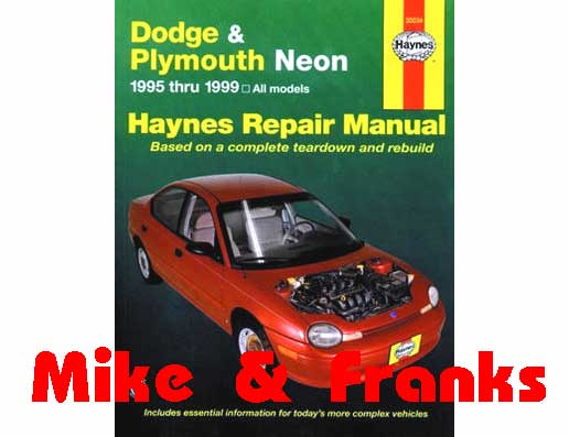 Manual de reparaciones 30034 Neon 1995-99