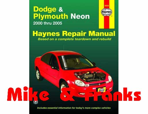 Repair manual 30036 Neon 2000-05