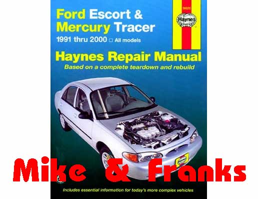 Manual de reparaciones 36020 US-Escort 1991-2000