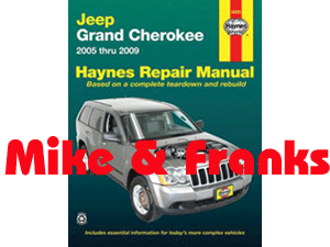 Repair manual 50026 Jeep Grand Cherokee 2005-2009