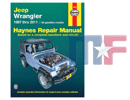 Repair manual 50030 Jeep Wrangler 1987-2017
