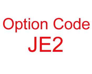 with Option Code JE2