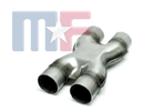 X-Tube (X-Pipe) 2-1/4" (57.1mm) Acier Inox